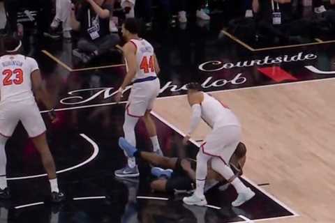 Jose Alvarado fearless in big NBA Finals moment for Knicks bench