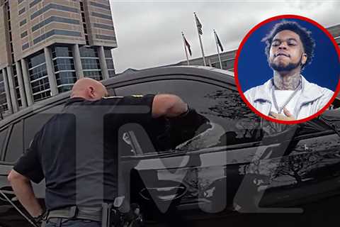Lil Poppa's Bloody Body on Stretcher After Suicide, Bodycam Footage Shows