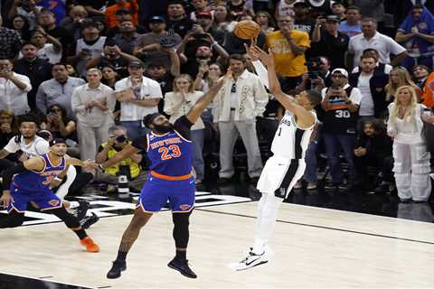 Heroes, zeros from Knicks’ Game 2 NBA Finals win over Spurs: Victor Wembanyama chokes late