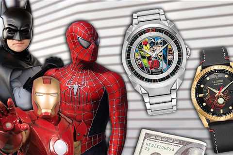 Shop Epic Timepieces Inspired by Marvel and DC Heroes