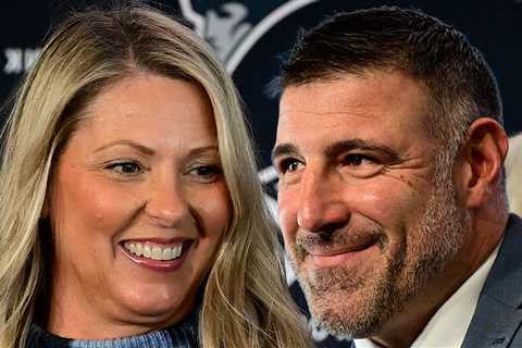 Mike Vrabel and Wife, Jen, All Smiles For Son's Engagement Photos
