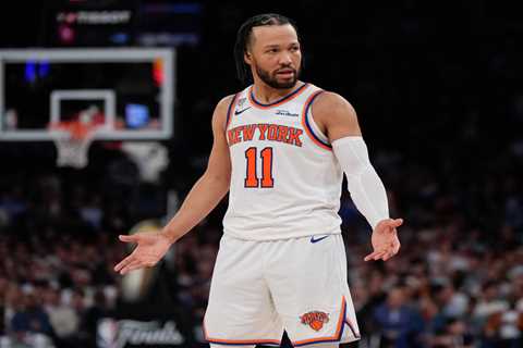 The shocking Jalen Brunson stat in up-and-down NBA Finals for Knicks star