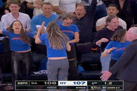 Celebrity row lost its collective mind over the Knicks’ historic Game 4 comeback