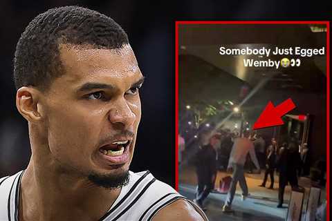 Knicks Fans Throw Objects At Victor Wembanyama After Epic Collapse