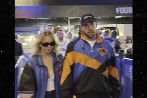 Sydney Sweeney and Scooter Braun Celebrate Knicks Win After Taylor Swift Near Miss