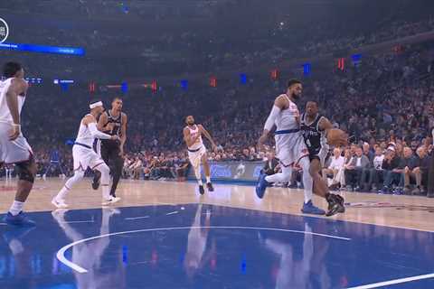 It took one minute for a ref controversy in Game 4 of NBA Finals — and it crushed the Knicks