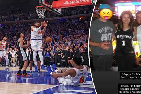 Diehard Spurs fan Selena Gomez takes cheap shot at Knicks fans after Game 4 of NBA Finals