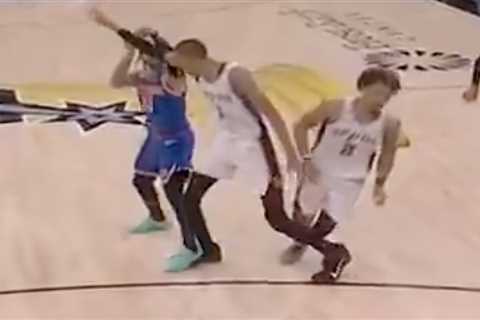 Jalen Brunson furious as refs miss dangerous Victor Wembanyama foul in Game 5