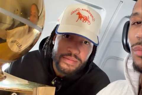 Air traffic controllers fanboy over Knicks’ Finals win as champions enjoy scenic flight home:..