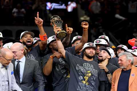 Jalen Brunson fired back at ‘1A’ critics as trading card surfaces after Knicks’ NBA Finals win