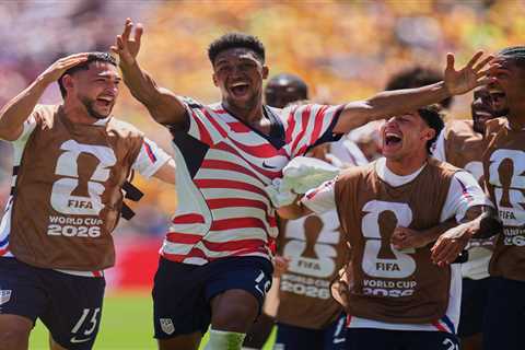 Antonio Freeman is happily passing the torch to his USMNT star son Alex