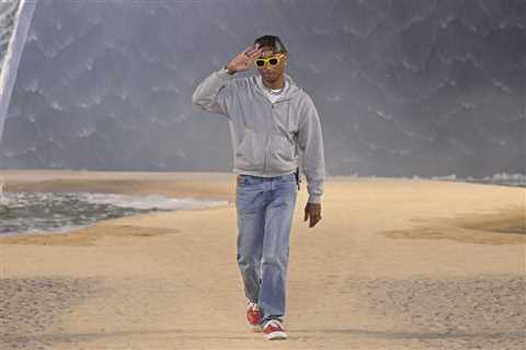 Pharrell Previews Collabs With Lil Baby, YoungBoy Never Broke Again & Quavo at Louis Vuitton..