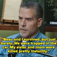 “We Were Trapped In The Car”: Hunter Biden Opened Up About The Tragic Car Crash That Killed His Mom ..