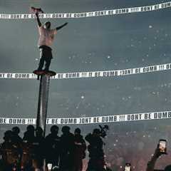 A$AP Rocky Holds Fan’s Sign Seemingly Dissing Drake During Concert: Here’s What It Said