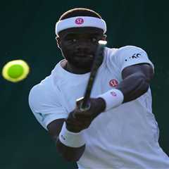Frances Tiafoe’s girlfriend Ayan Broomfield steals show in white Wimbledon dress