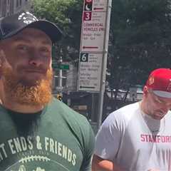 Travis Kelce's NFL Friends Work Out Before Taylor Swift Wedding