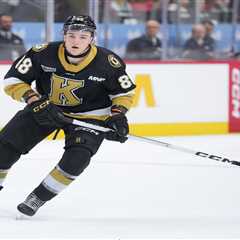 Trio of prospects reunited with Rangers after being linemates for historic OHL season