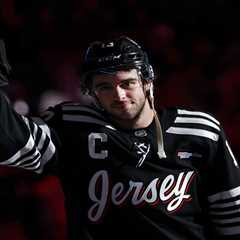 Devils star Nico Hischier rescues Swiss family from water in heroic moment