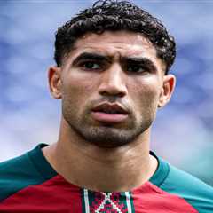 Achraf Hakimi’s ex stuns in bikini before Morocco-France World Cup game