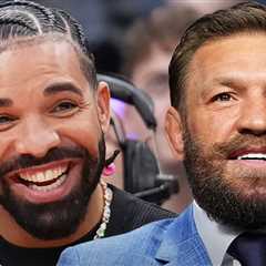 Drake Puts $1 Million Bet on Conor McGregor to Beat Max Holloway