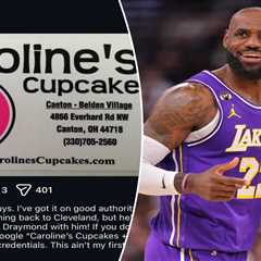Former cupcake shop owner behind famous LeBron James scoop floats wild new free agency rumor