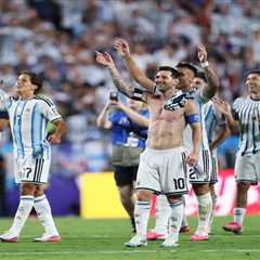 Argentina advances to World Cup semifinals after escaping Switzerland in extra time