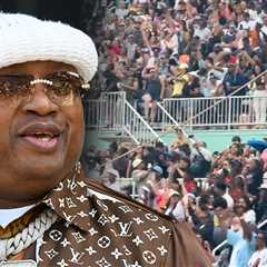 E-40 Makes A Huge Splash At SeaWorld Concert, Crowds Go Wild For Rapper