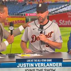 Alex Rodriguez has awkward Justin Verlander interview moment before Home Run Derby