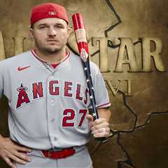 Angels star Mike Trout and his wife Jessica showed up to the MLB All-Star Game in style