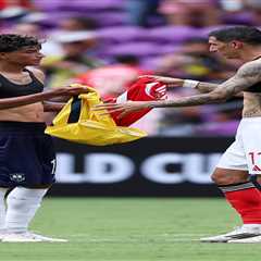 Why are male World Cup players wearing… sports bras?