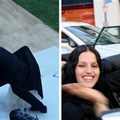 Matty Healy Kisses Gabbriette Bechtel at Wedding Rehearsal, on Video