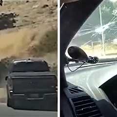 Dash and Body Cam Footage Captures Wild L.A. Police Chase Ending in Shooting