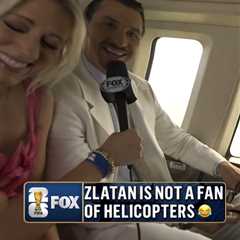 Zlatan Ibrahimovic ‘s–ting in my pants’ as Fox crew takes helicopter to World Cup Final