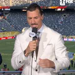 Breakout sports media star Zlatan Ibrahimovic announces end of short broadcasting career on Fox
