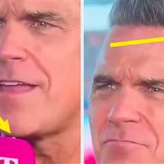 Robbie Williams Just Explained What Flew Out Of His Body On Live TV During The World Cup