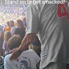Cubs fan who slapped national anthem sitter ID’d as Vietnam vet — as he reveals what happened off..