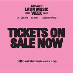 Greeicy, Jay Wheeler, Kany García, Rawayana, Ryan Castro, Trueno & More Set for Billboard Latin..