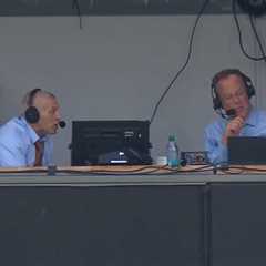 Michael Kay’s bizarre hot tea behavior stuns Joe Girardi in Yankees booth