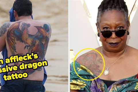 19 Celeb Tattoos You Probably Didn't Know About Because They're Usually Hidden Or In Strange Places