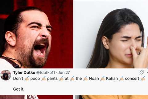 Noah Kahan Begged His Fans To Stop Pooping Their Pants At His Concerts, And I'm Losing My Faith In..