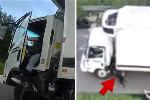 Police Dog Dragged by Truck After Latching Onto Fleeing Suspect, on Video