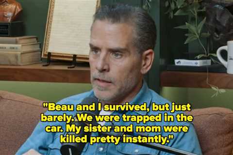 “We Were Trapped In The Car”: Hunter Biden Opened Up About The Tragic Car Crash That Killed His Mom ..