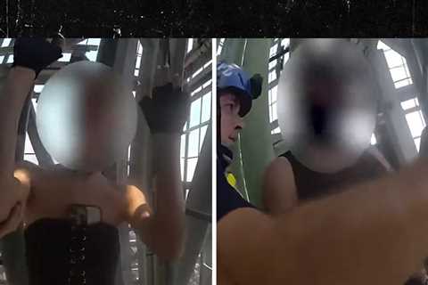Empire State Building Climbers' Arrest Caught on NYPD Body Cam