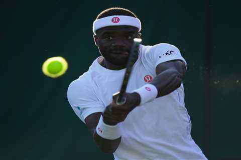 Frances Tiafoe’s girlfriend Ayan Broomfield steals show in white Wimbledon dress