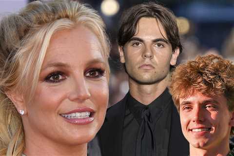 How Britney Spears Reacted to Her Sons' Paris Fashion Week Runway Debut