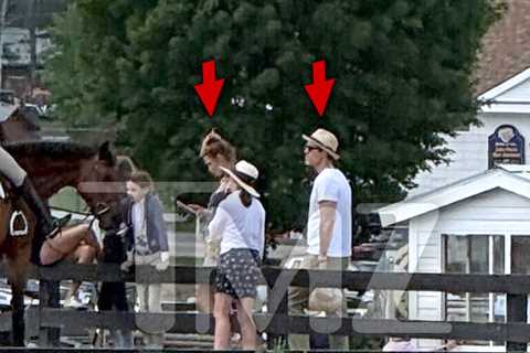 Blake Lively and Ryan Reynolds Horsin' Around In Upstate NY During Taylor Swift's Wedding