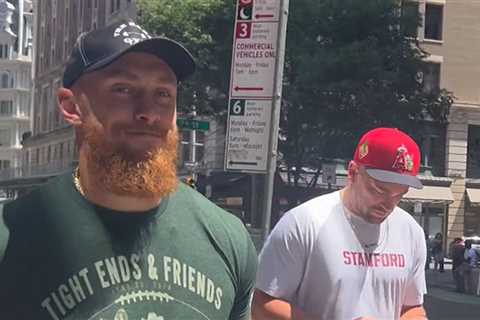 Travis Kelce's NFL Friends Work Out Before Taylor Swift Wedding