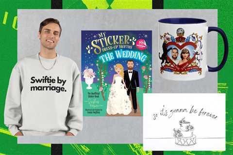 From ‘Royal Wedding’ Mugs to ‘Paper Rings,’ Taylor & Travis Wedding Merch Has Already Hit..