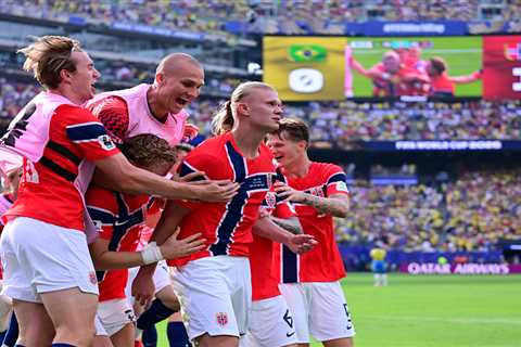 Erling Haaland’s heroics propel Norway to stunning upset of Brazil as World Cup run reaches..