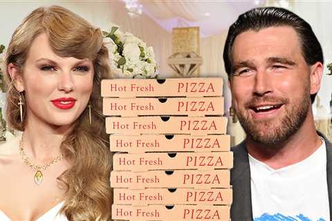Taylor Swift and Travis Kelce Dropped Thousands on Wedding Pizza